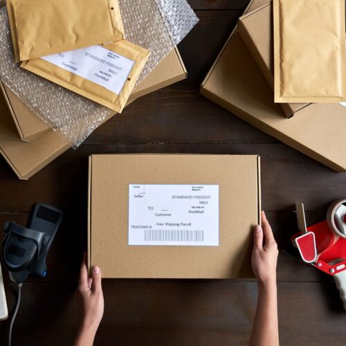 shipping box