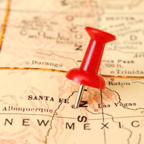 Santa Fe map