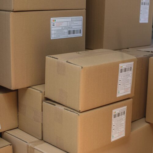 shipping boxes
