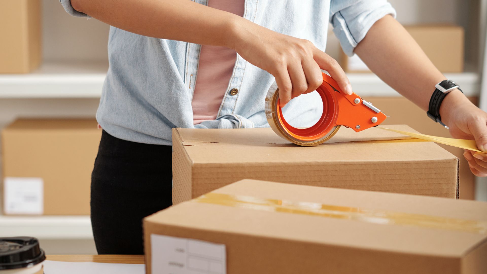 packing boxes for shipping