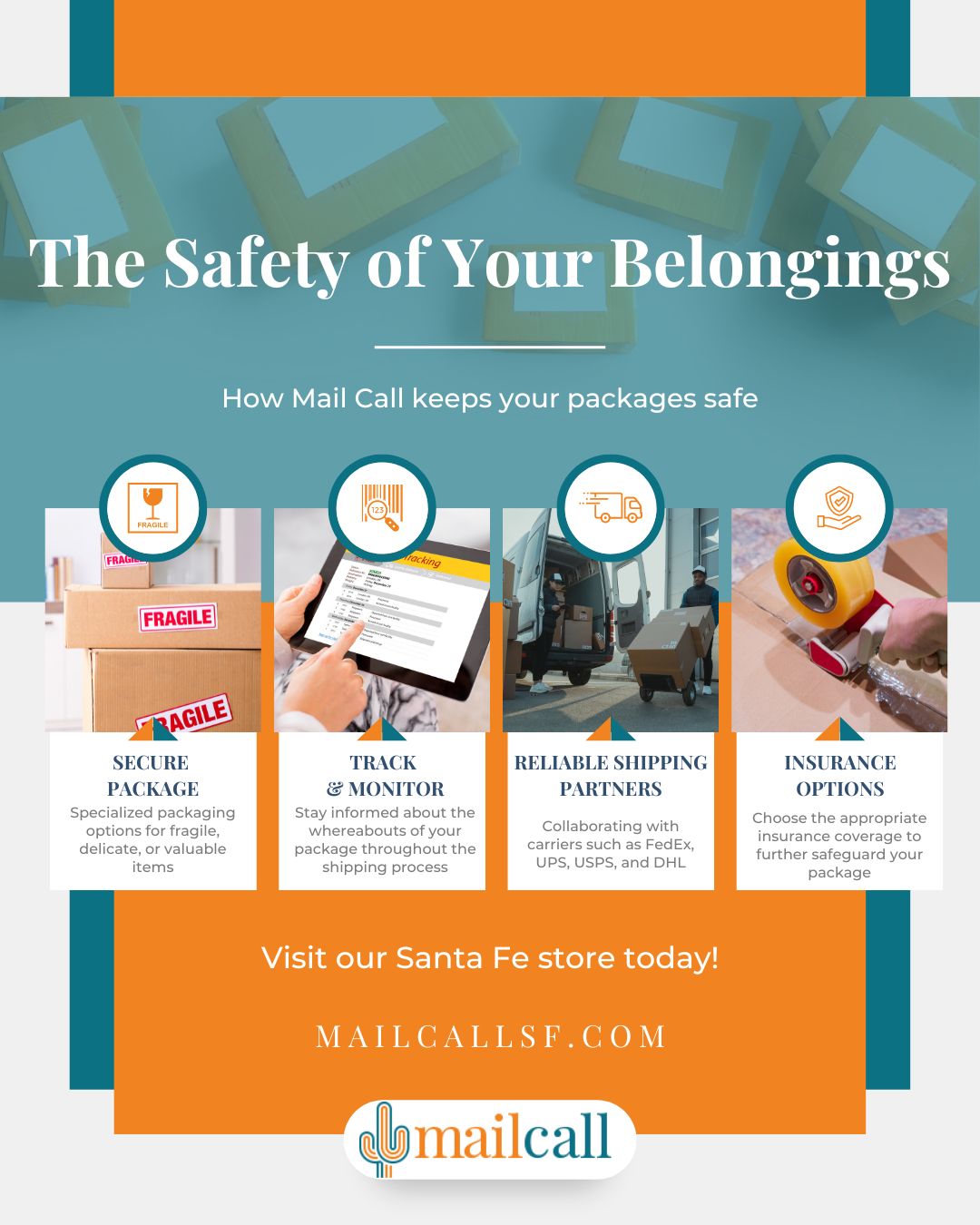 The Safety of Your Belongings infographic
