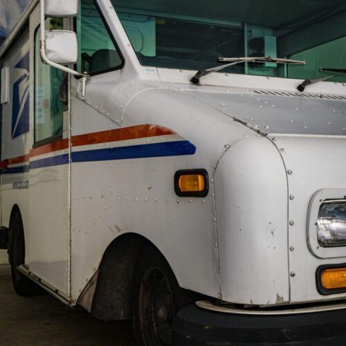 post office truck
