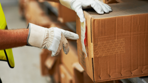 package at mail center