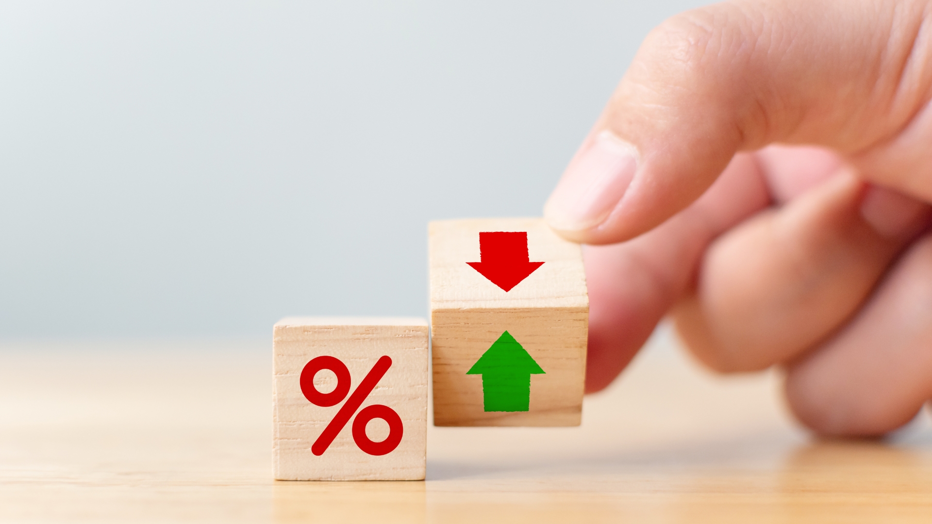 Up-Down percentage blocks