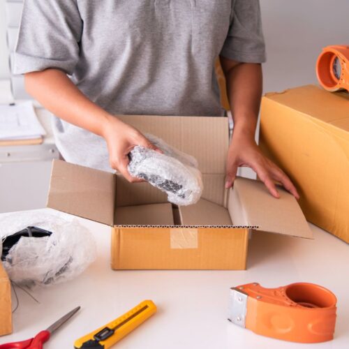photo of packing