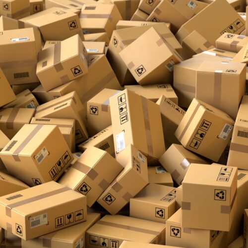 Pile of boxes