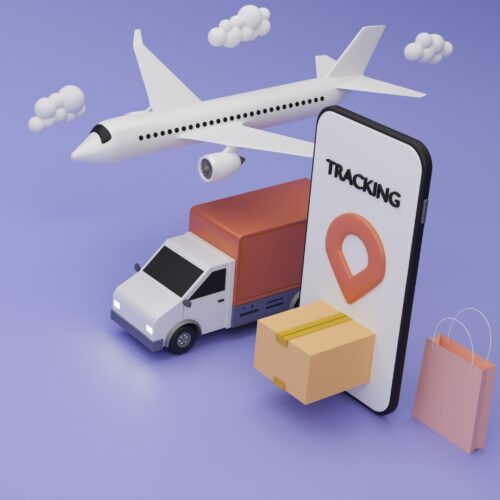 Graphic of shipping transit types