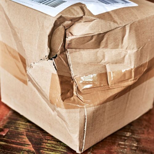 Damaged package