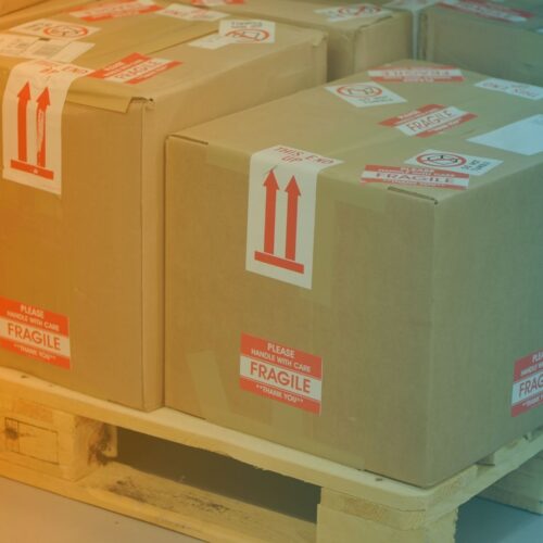 stacks of boxes