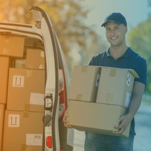 delivering packages