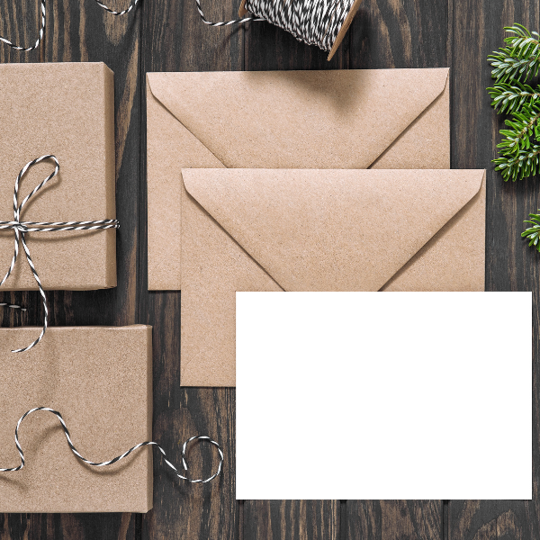 getting letters and packages ready for shipping